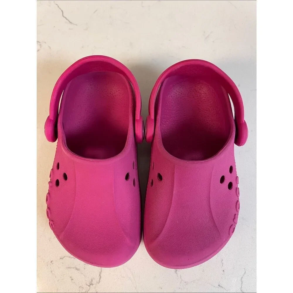 Crocs Baya Old Style Kids Clogs Pink Size 6/7